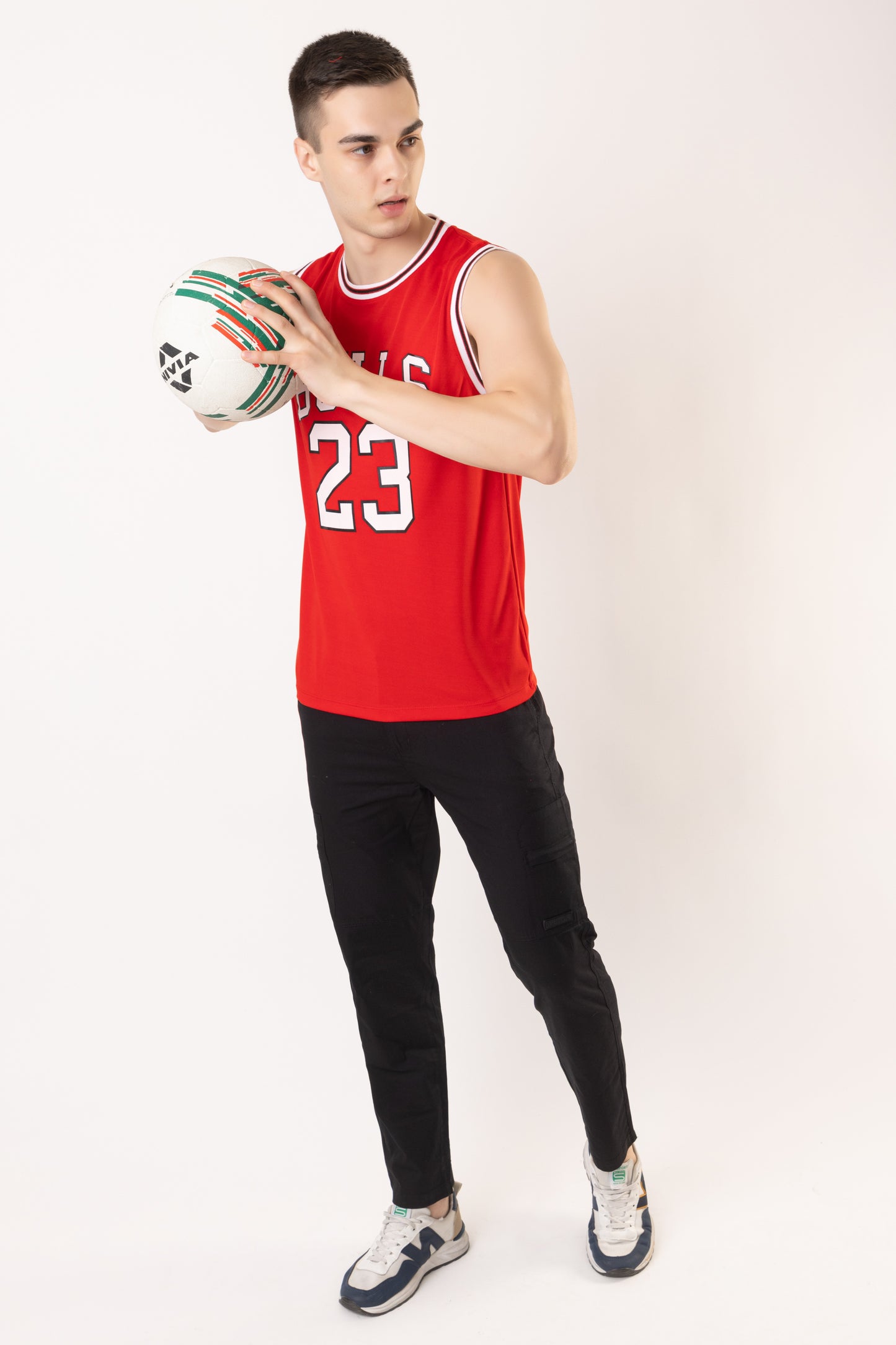 Bulls 23 Basketball and Gym Jersey / Sando