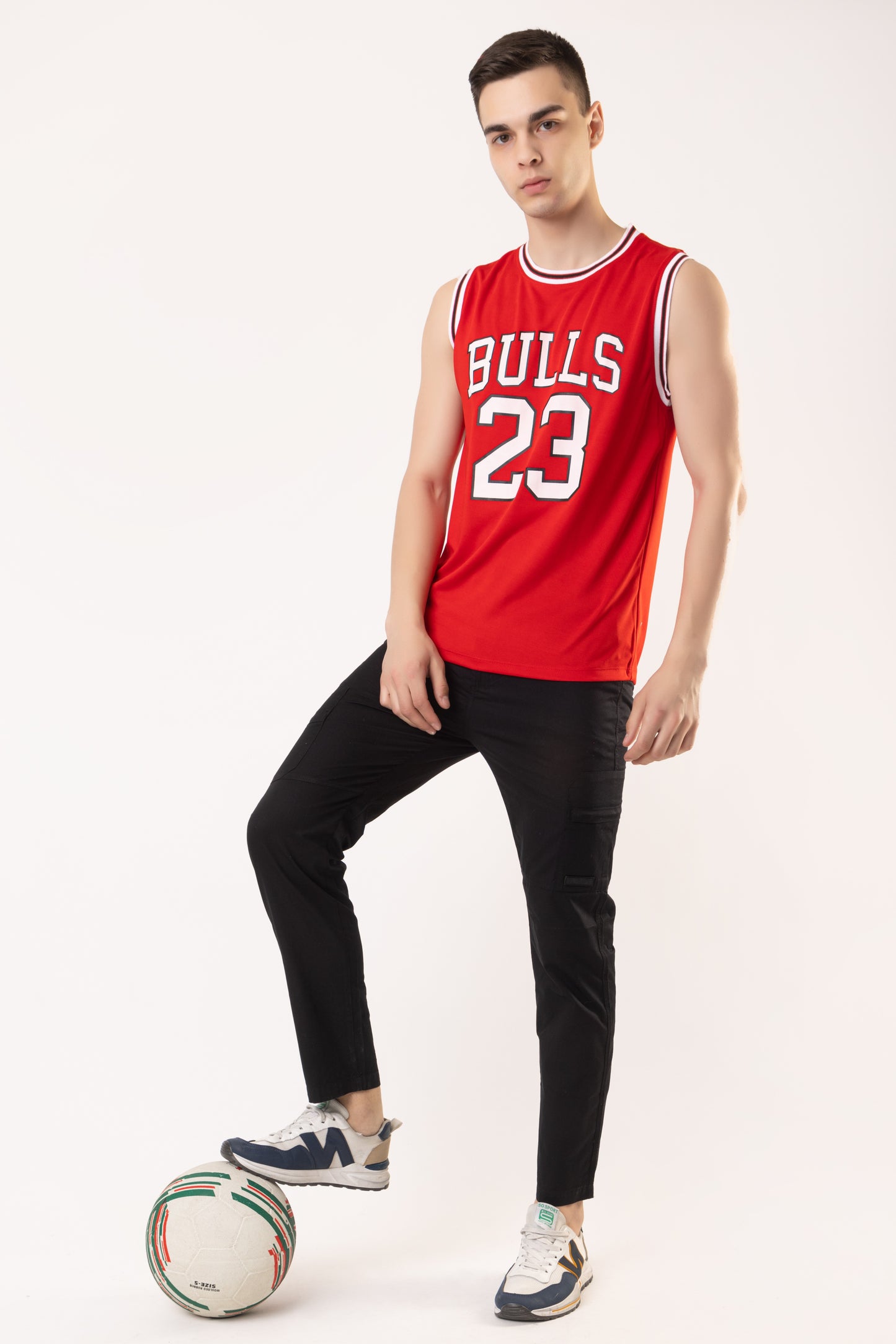 Bulls 23 Basketball and Gym Jersey / Sando