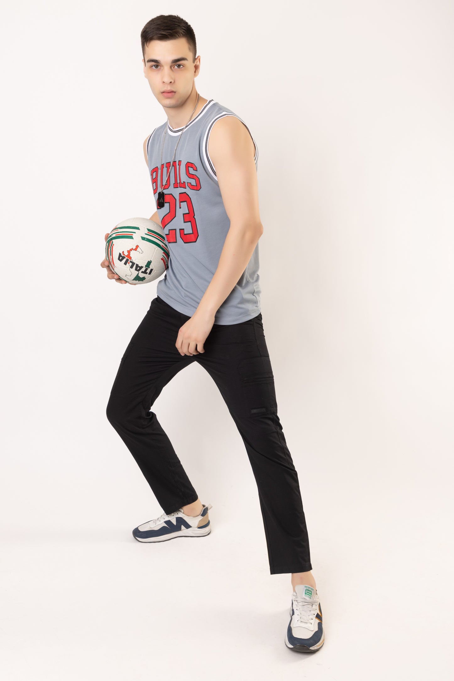 Bulls 23 Basketball and Gym Jersey / Sando