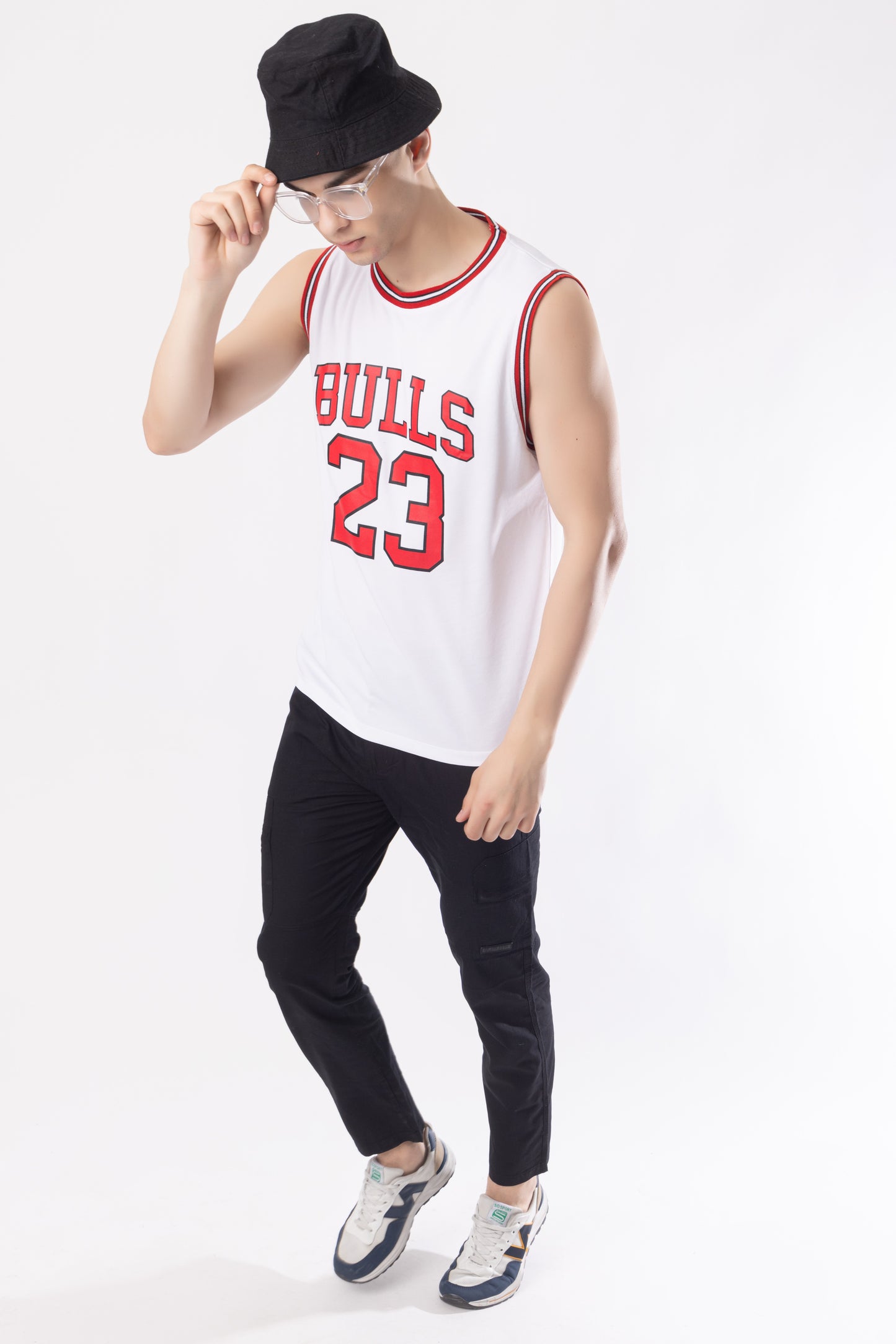 Bulls 23 Basketball and Gym Jersey / Sando