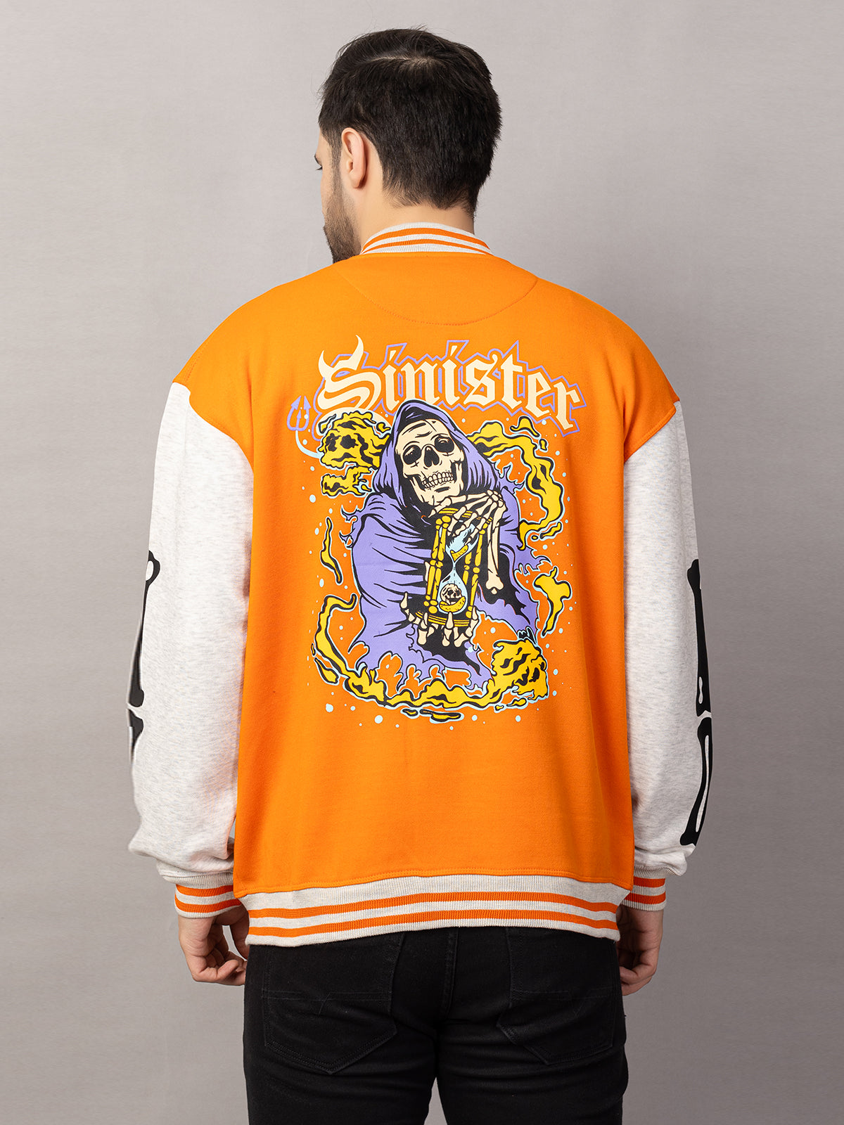 SINISTER VARSITY JACKET FOR MEN'S WEAR