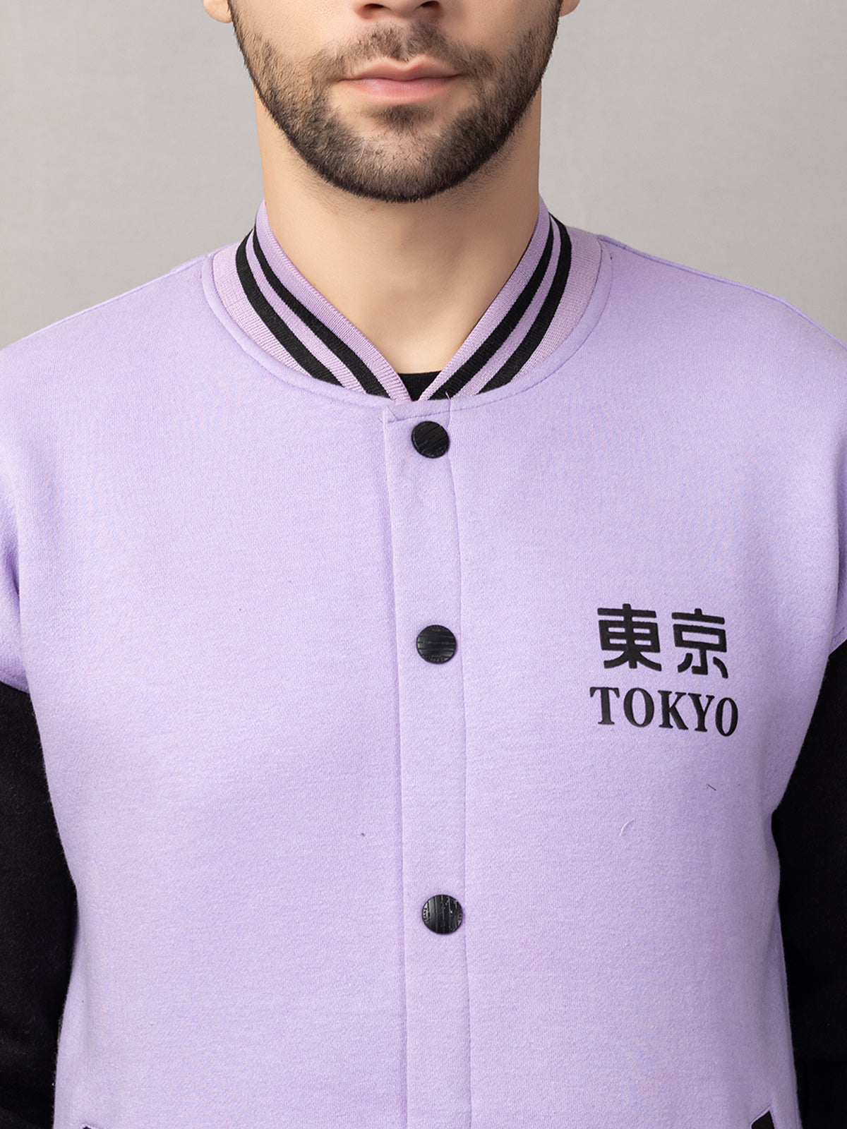 DRAGON PRINT VARSITY JACKET FOR MEN'S WEAR