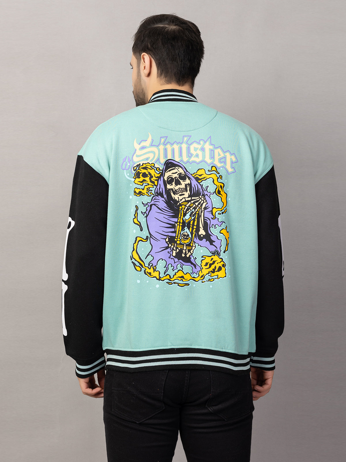 SINISTER VARSITY JACKET FOR MEN'S WEAR