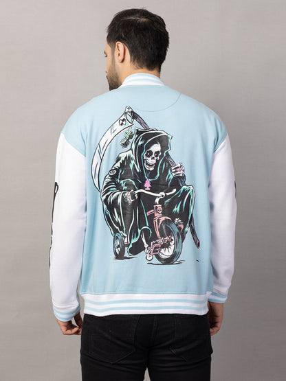 SKELTON VARSITY JACKET FOR MEN'S WEAR