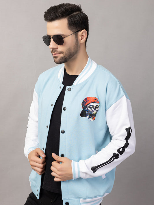 SKELTON VARSITY JACKET FOR MEN'S WEAR