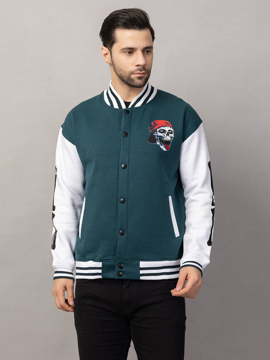 SKELTON VARSITY JACKET FOR MEN'S WEAR
