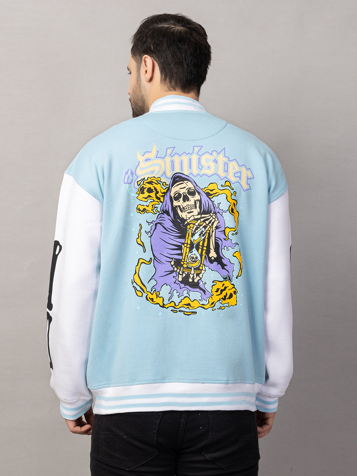 SINISTER VARSITY JACKET FOR MEN'S WEAR