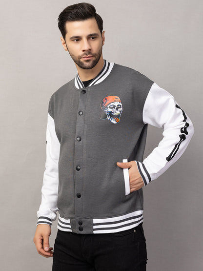 SKELTON VARSITY JACKET FOR MEN'S WEAR