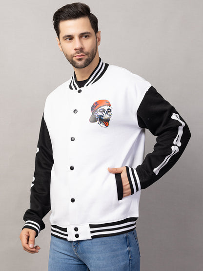 SKELTON VARSITY JACKET FOR MEN'S WEAR