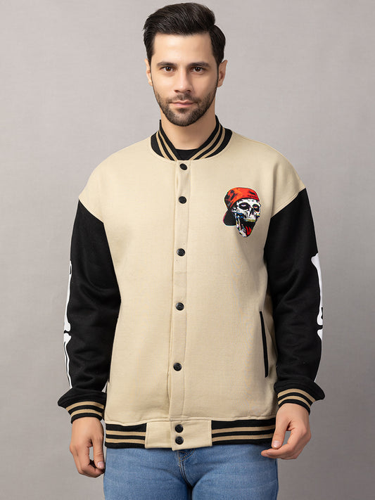 SKELTON VARSITY JACKET FOR MEN'S WEAR