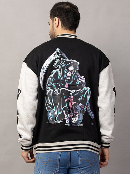 SKELTON VARSITY JACKET FOR MEN'S WEAR