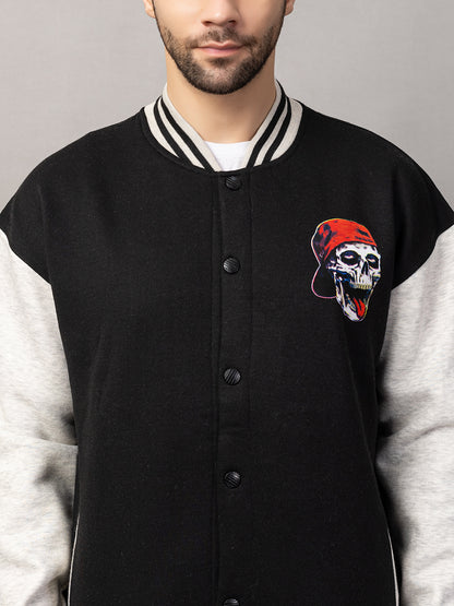 SKELTON VARSITY JACKET FOR MEN'S WEAR