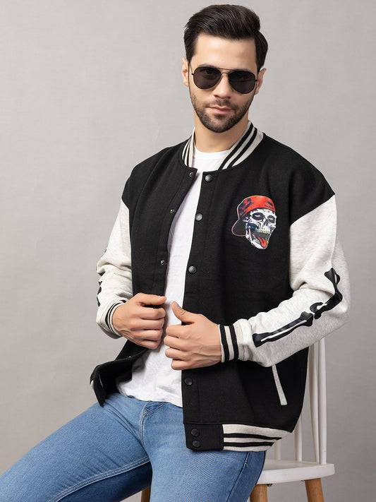 SKELTON VARSITY JACKET FOR MEN'S WEAR