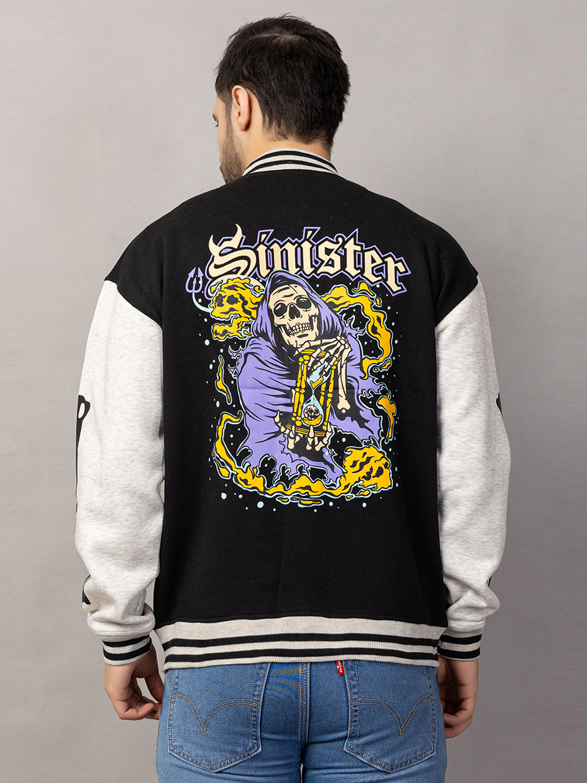 SINISTER VARSITY JACKET FOR MEN'S WEAR