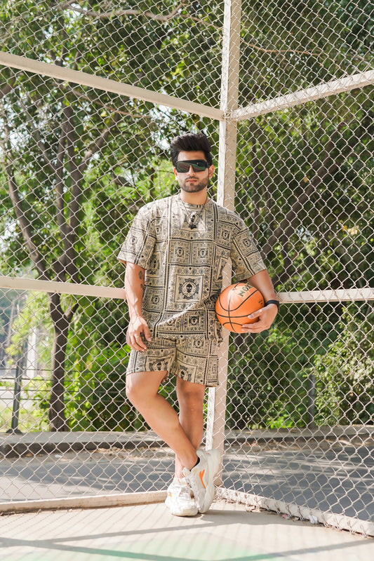 Co-Ord Set for Men - Allover Printed