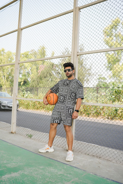 Co-Ord Set for Men - Allover Printed