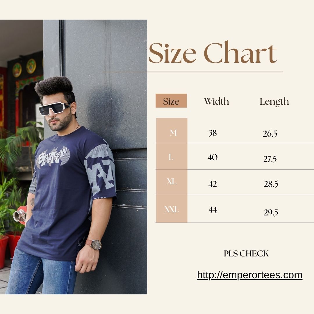 Men Oversized Hooded Drop Shoulder Printed Cotton T-Shirt