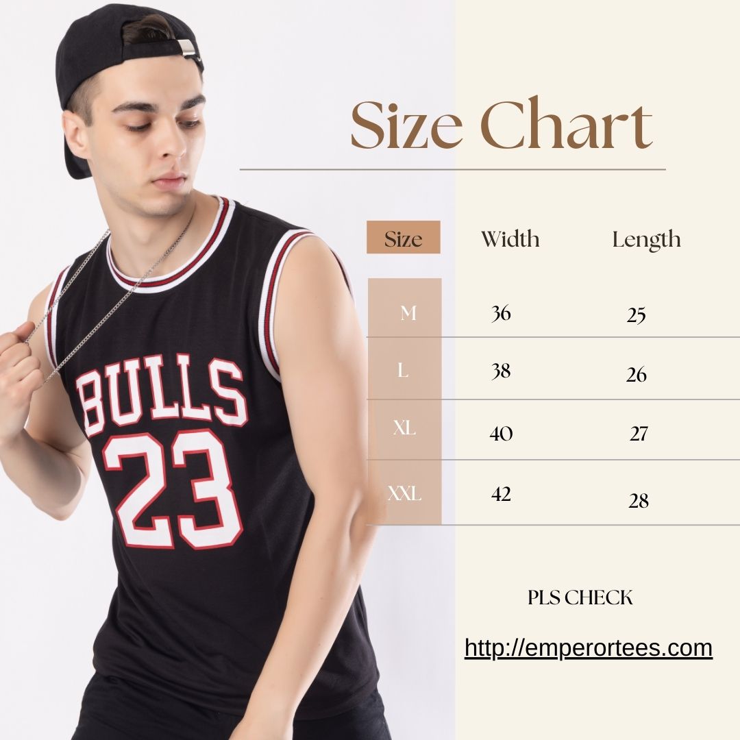 Bulls 23 Basketball and Gym Jersey / Sando