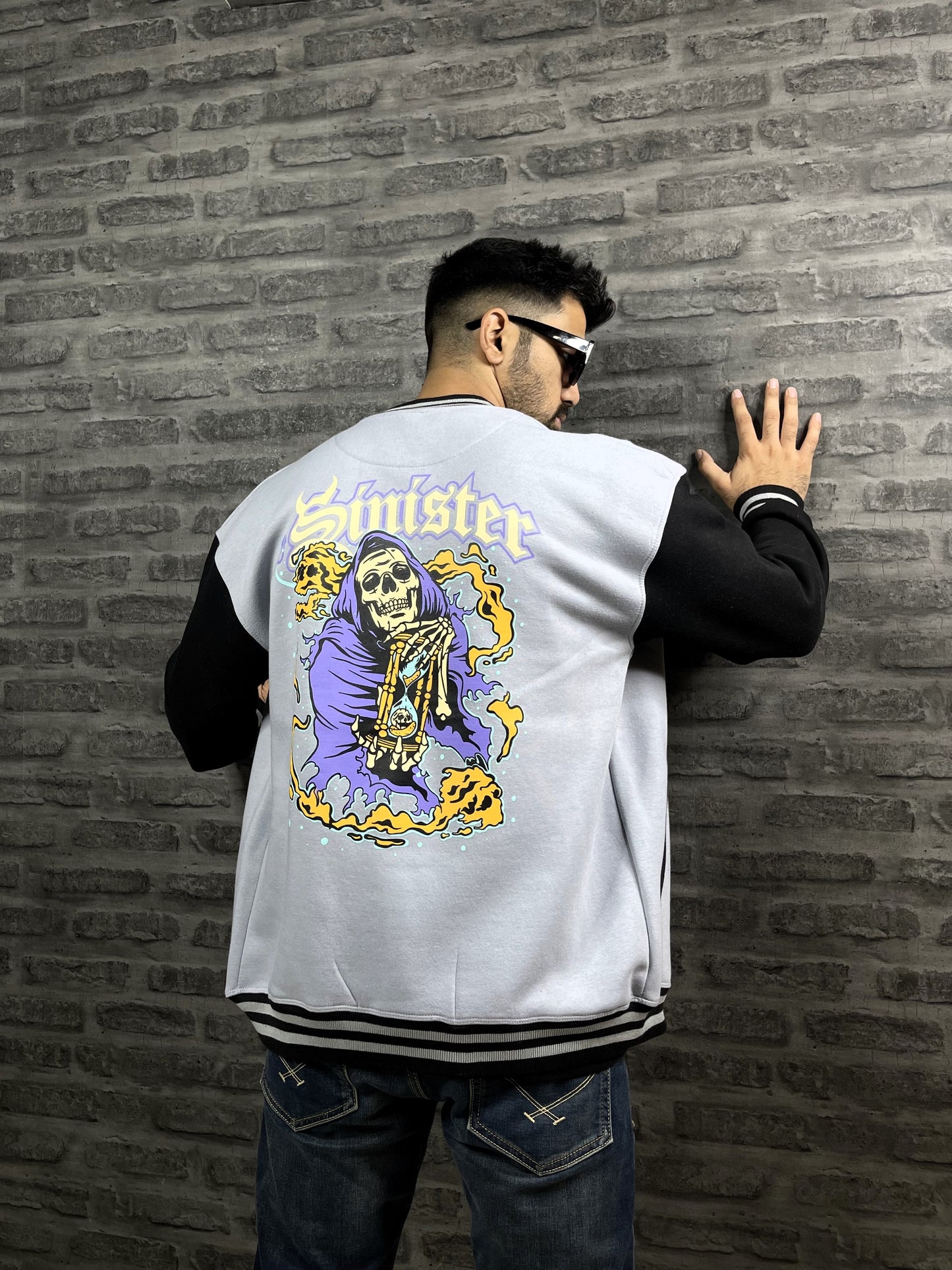 SINISTER VARSITY JACKET FOR MEN'S WEAR