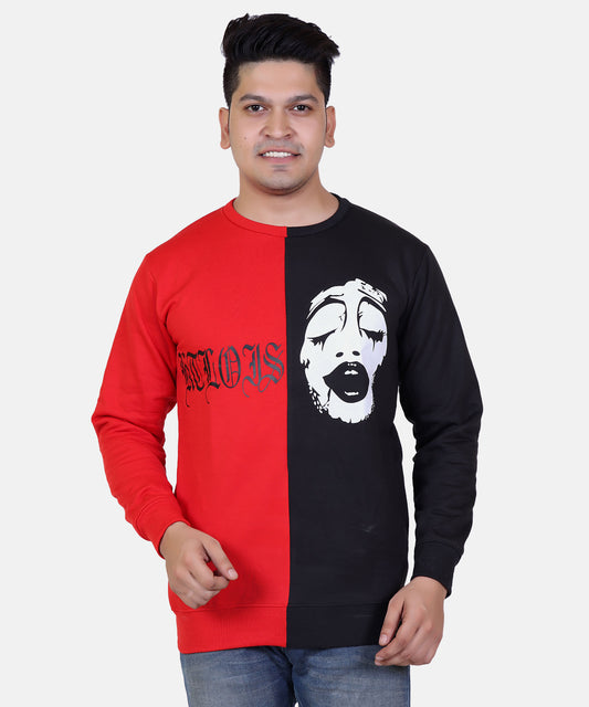 MONSTER DOUBLE COLOR SWEATSHIRT FOR MEN'S WEAR