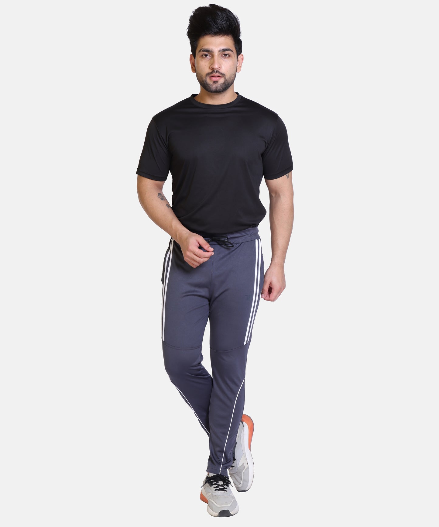 This Men casual stylish Trackpants is made of Cotton Lycra that suits up to your personality and makes you comfortable during gym or at home.