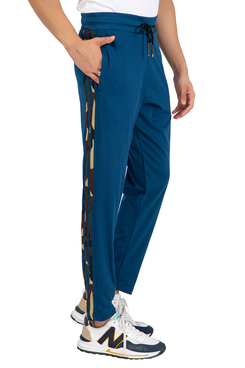 This Men casual stylish Trackpants is made of Polyester that suits up to your personality and makes you comfortable during gym or at home.