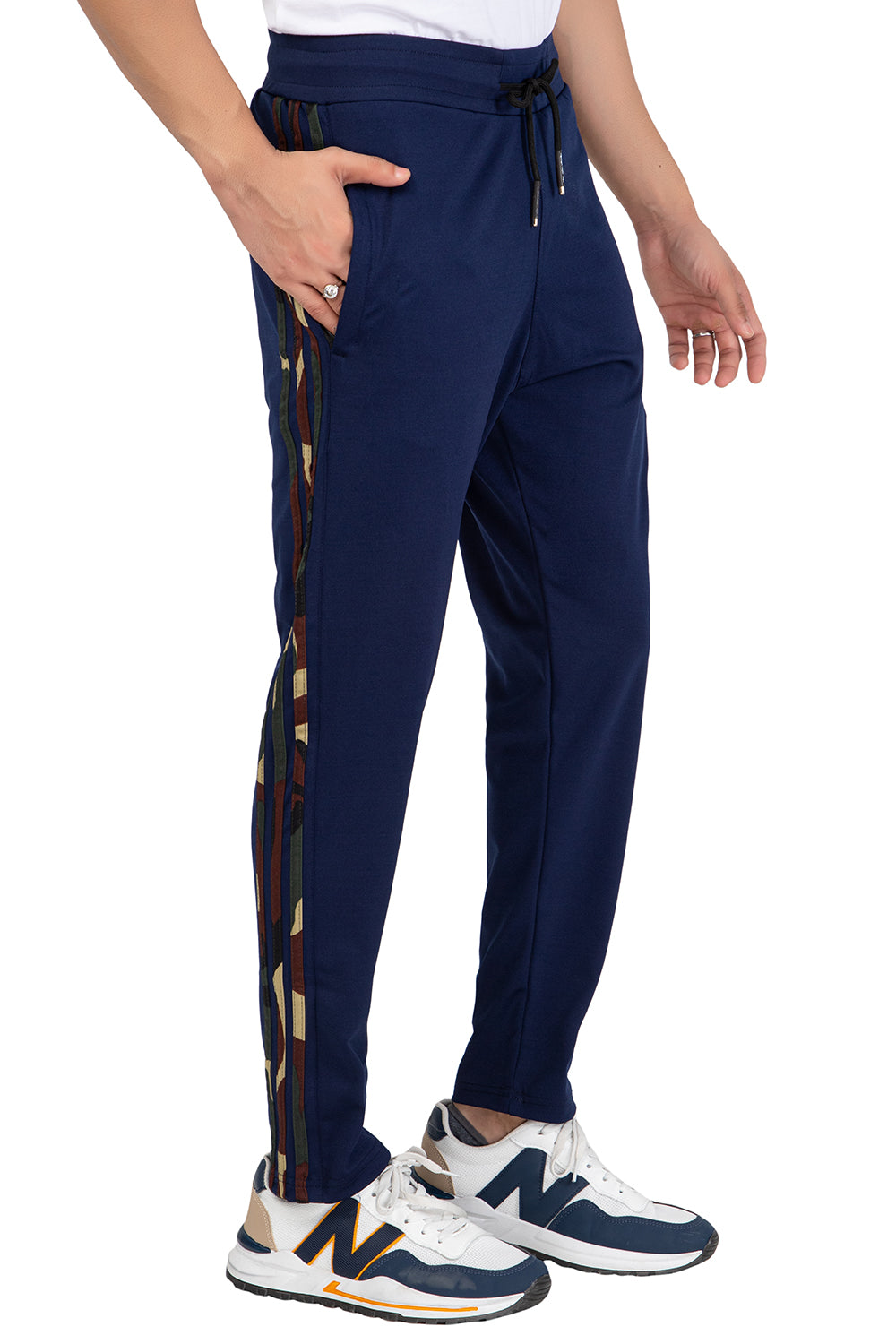 This Men casual stylish Trackpants is made of Polyester that suits up to your personality and makes you comfortable during gym or at home.