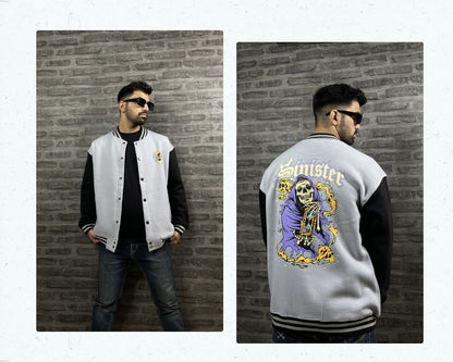 SINISTER VARSITY JACKET FOR MEN'S WEAR