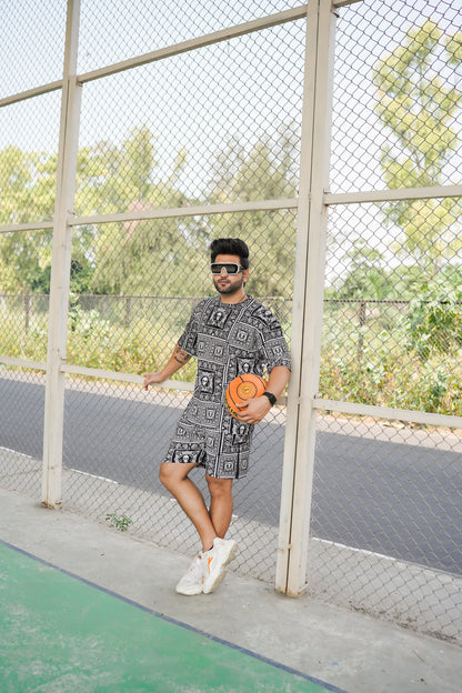 Co-Ord Set for Men - Allover Printed