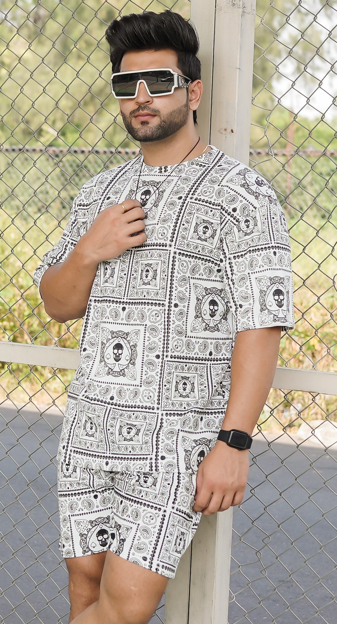 Co-Ord Set for Men - Allover Printed