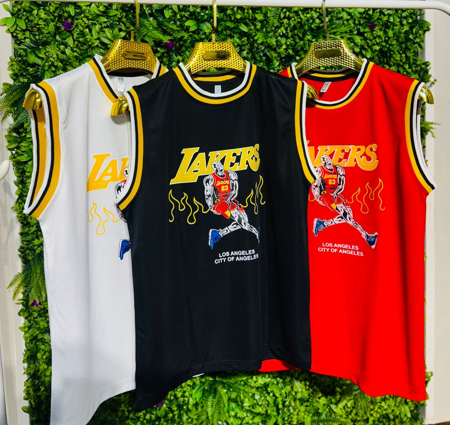 Men 3 Pec Combo Los Angeles Lakers LeBron James SWGMN Basketball Jersey