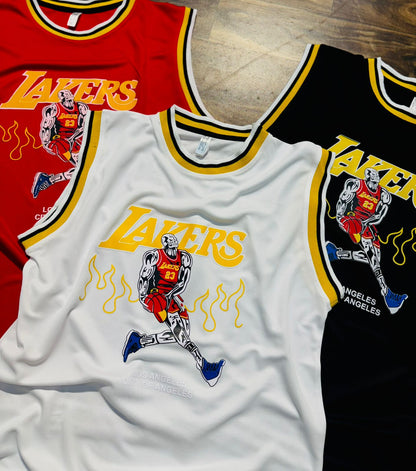 Men 3 Pec Combo Los Angeles Lakers LeBron James SWGMN Basketball Jersey