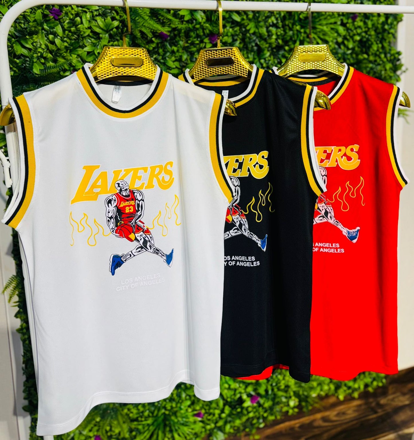 Men 3 Pec Combo Los Angeles Lakers LeBron James SWGMN Basketball Jersey