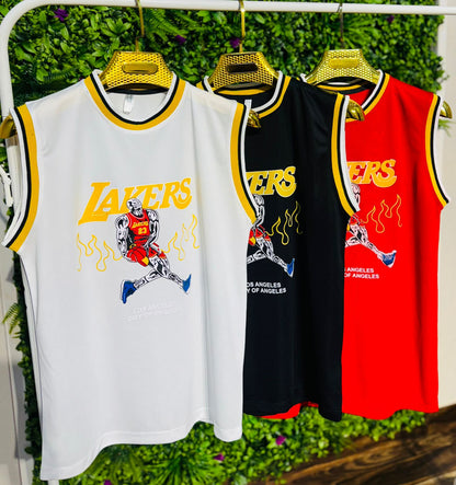 Men 3 Pec Combo Los Angeles Lakers LeBron James SWGMN Basketball Jersey